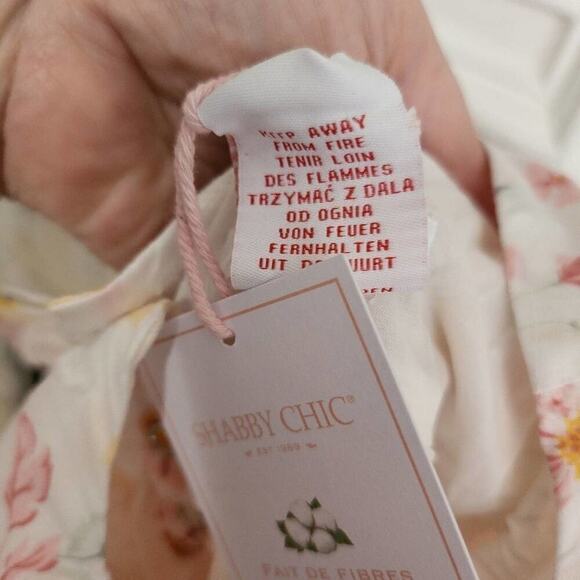 SHABBY Chic floral organic cotton‎ tiered sundress toddler size 4T new!!! - Picture 9 of 9